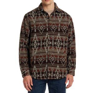 MENS WEATHERPROOF WESTERN SHACKET sz L